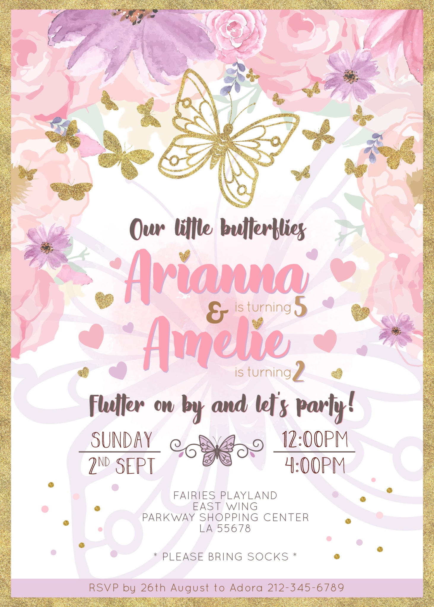 winks-daisies-butterfly-invitation